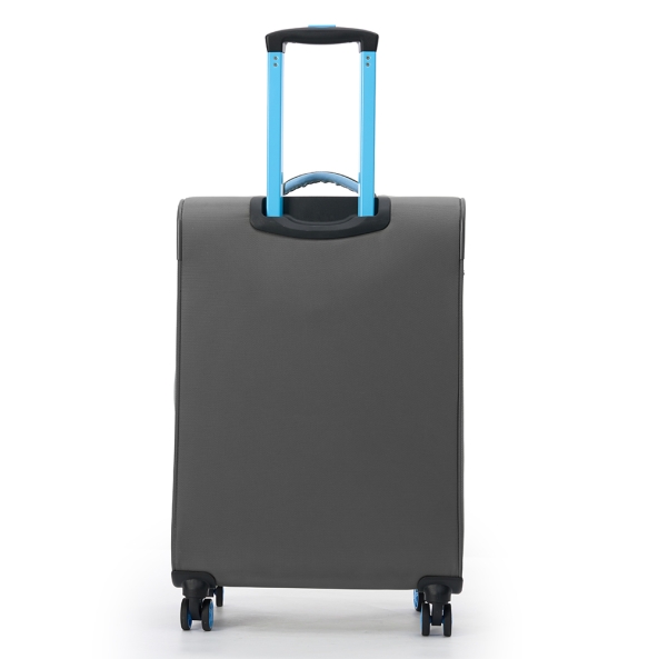 Bαλίτσα Μεσαία υφασμάτινη DIELLE 30/60 67x43x27/30 cm Ανθρακί